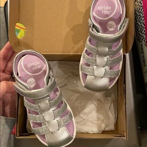 Stride Rite glitter sandals